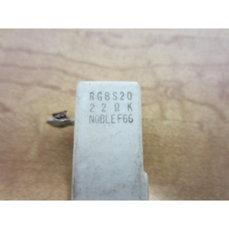 Noble RGBS20 Resistor 22ΩK - Refurbished