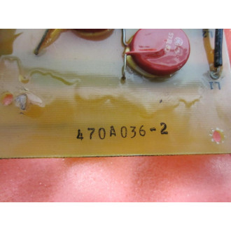 470A037 Circuit Board 470A036-2 - Used
