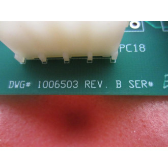 Motion Control System 1006503 Inc Circuit Board REV. B - Parts Only