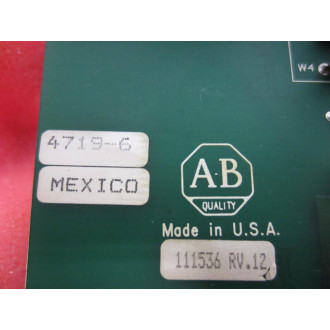 Allen Bradley 111536 PLC Board RV.12 - New No Box