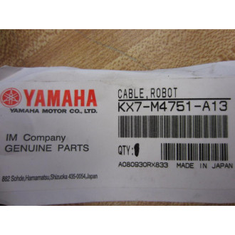 Yamaha KX7-M4751-A13 Robot Cable - New No Box