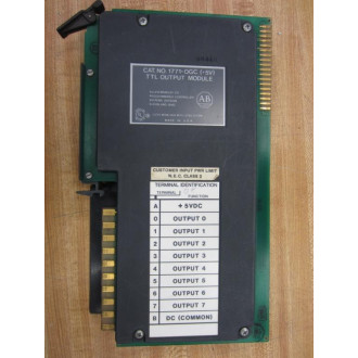 Allen Bradley 1771-OGC Module 1771-0GC ST9G 936028 01 433E - Used