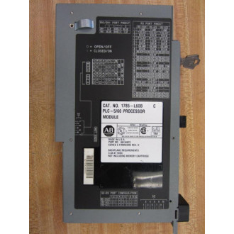 Allen Bradley 1785-L60B CPU Module 1785L60B Ser C Rev H 1785-L60BC - Used