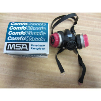 MSA 808072 Comfo Classic Respirator Facepiece Small Black