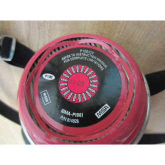 MSA 808072 Comfo Classic Respirator Facepiece Small Black