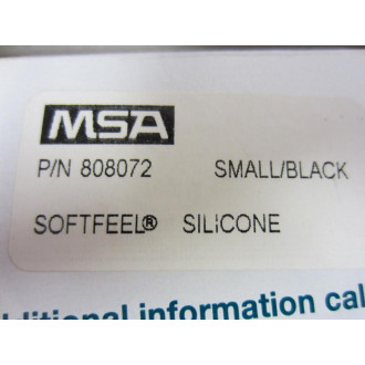 MSA 808072 Comfo Classic Respirator Facepiece Small Black