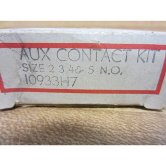 Cutler Hammer 10933H7A Eaton Auxiliary Contact 10933H7