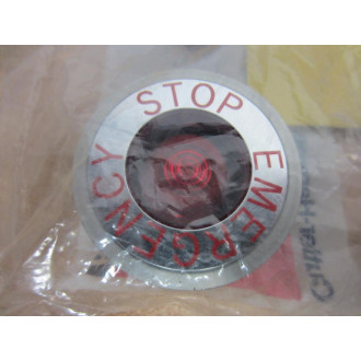 Cutler Hammer 10250TC63 Eaton Emergency Stop Push-Pull Lens