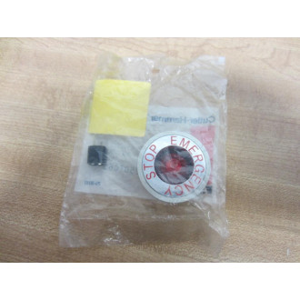 Cutler Hammer 10250TC63 Eaton Emergency Stop Push-Pull Lens