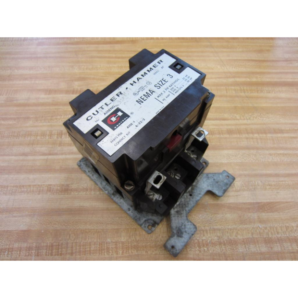 Cutler Hammer A10EN0 Starter Size 3 90A Series A1 - Used