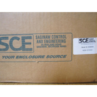 SCE SCE-1212CH-6 Continuous Hinge Enclosure A-1212CH-6 12x12x6