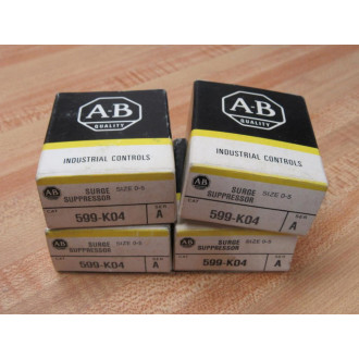 Allen Bradley 599-KO4 Surge Suppressor 599-K04 Size 0-5 (Pack of 4)