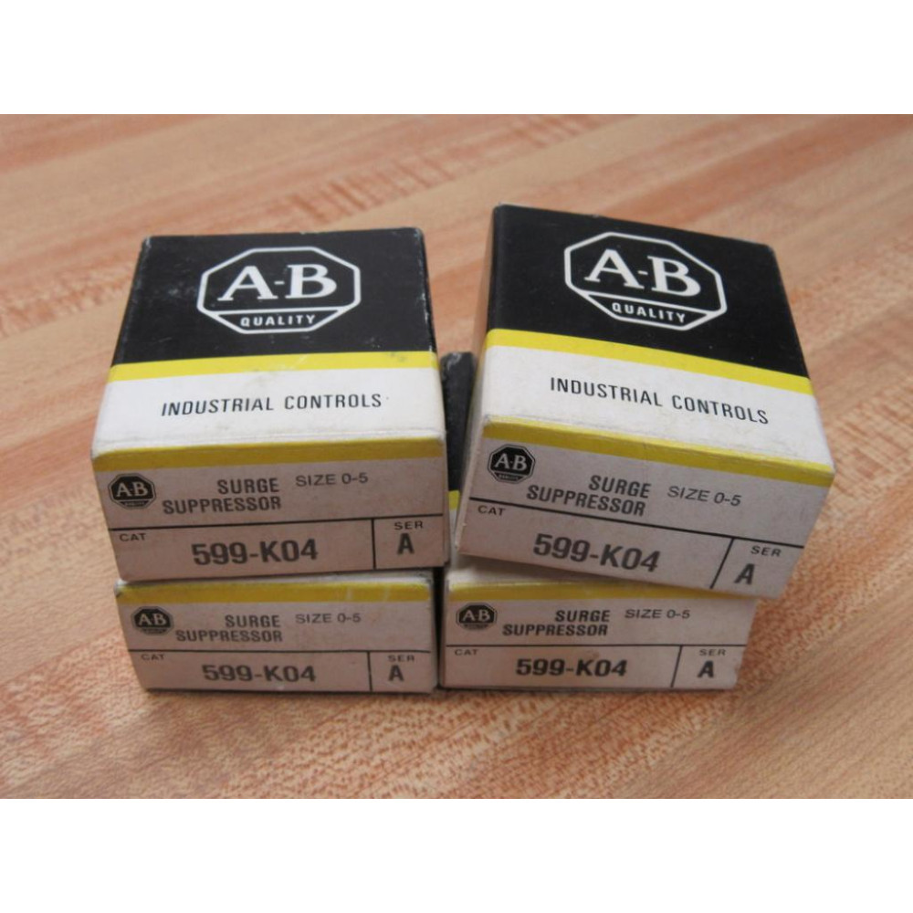 Allen Bradley 599-KO4 Surge Suppressor 599-K04 Size 0-5 (Pack of 4)