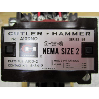 Cutler Hammer A10DN0AB Starter A10DNOAB