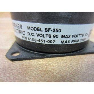 Warner Electric 5103-451-007 Field Assembly SF-250 - New No Box