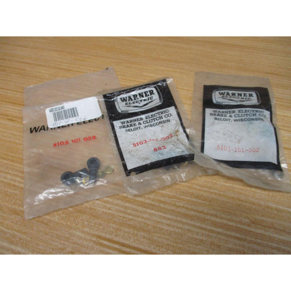Warner Electric 5103-101-002 Terminal Accessory 5103101002 (Pack of 3)