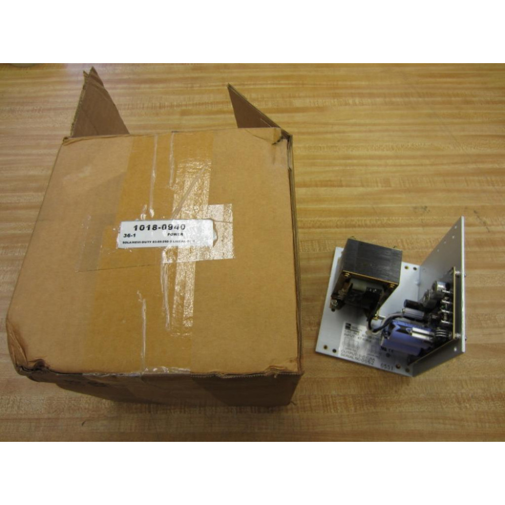Sola Hevi Duty 83-05-260-03 DC Power Supply 5Vdc