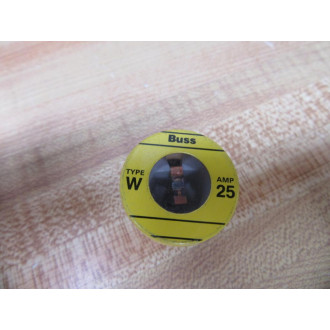 Bussmann W-25 Plug Fuse  W25 Buss (Pack of 4)