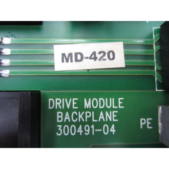 Emerson 300491-04 MD-420 Drive Module Backplane - Used