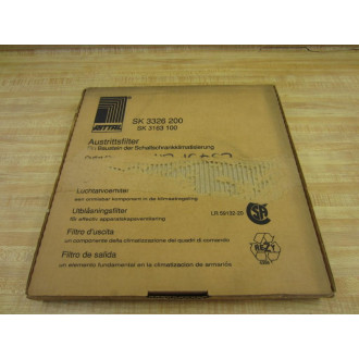 Rittal SK 3326 200 Outlet Filter Sk 3163 100