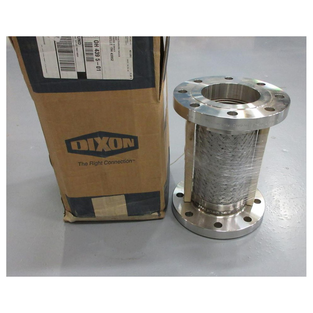Dixon S624835 4" Stainless Steel Flanged Connector
