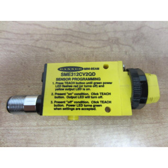 Banner SME312CV2QD Sensor 53705 - Used