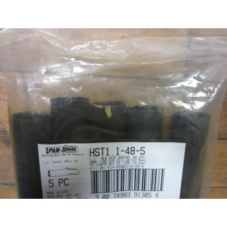 Panduit HST1.1-48-5 HST Thick Wall Heat Shrink 48" (Pack of 5)