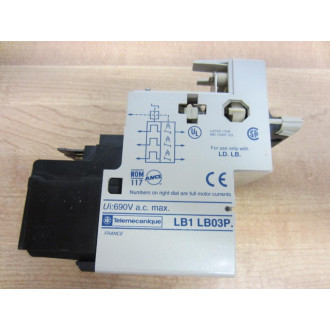 Telemecanique LB1-LB03P13 Protection Module LB1LB03P13 - Used
