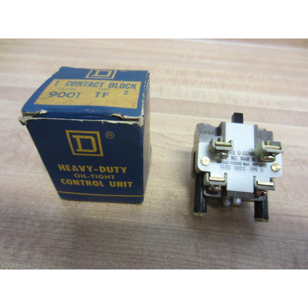 Square D 9001-TF Contact Block