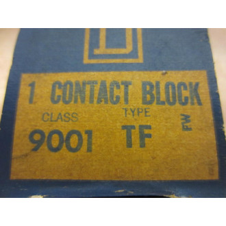 Square D 9001-TF Contact Block