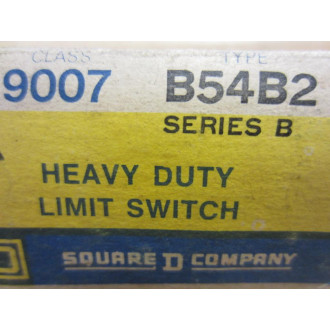 Square D 9007-B54B2 Heavy Duty Limit Switch Form KK