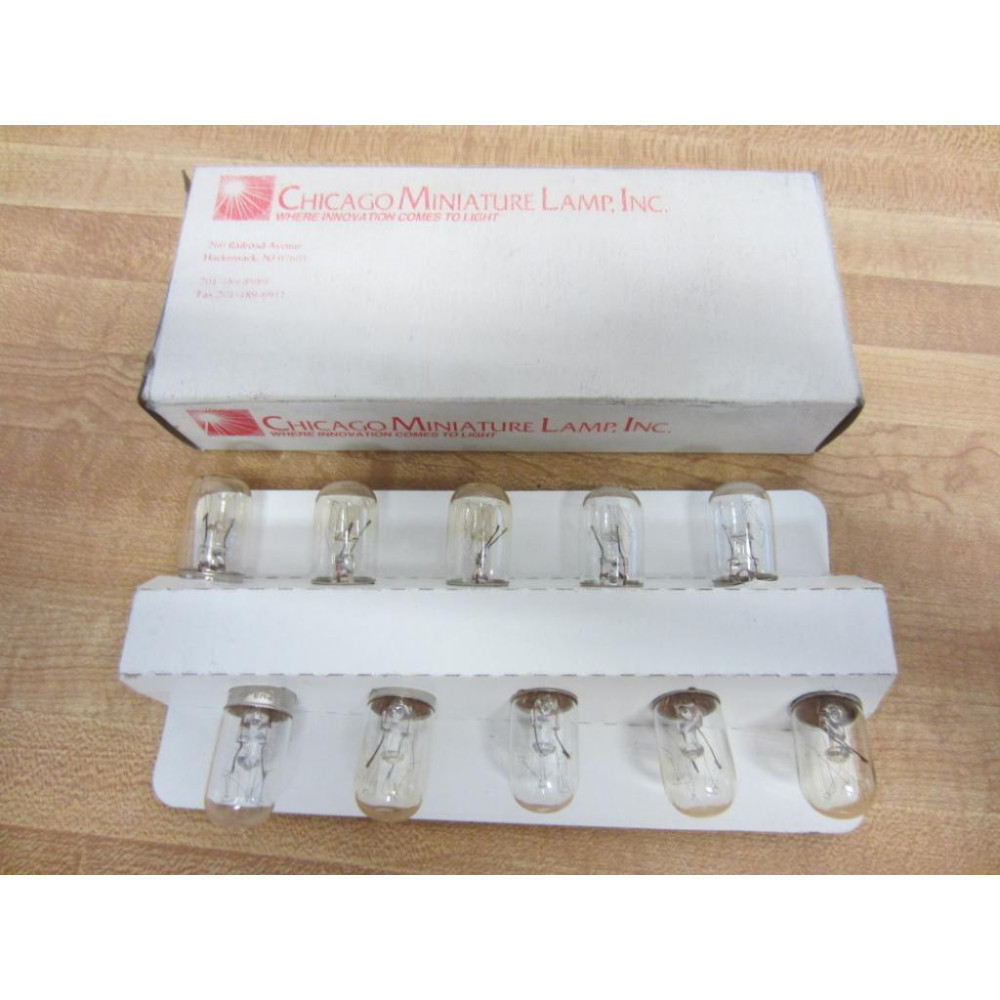 Chicago Miniature CM8-A237 Miniature Light Bulb (Pack of 10)