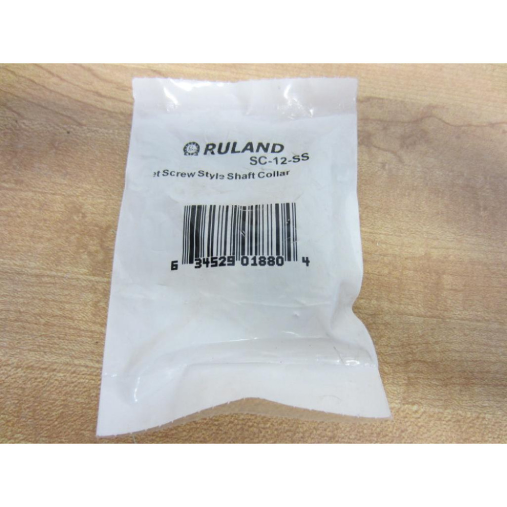 Ruland SC-12-SS Shaft Collar Set Screw