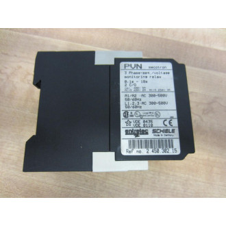 Schiele 2.450.302.15 3 Phase-Seq.Voltage Monitoring Relay - Used