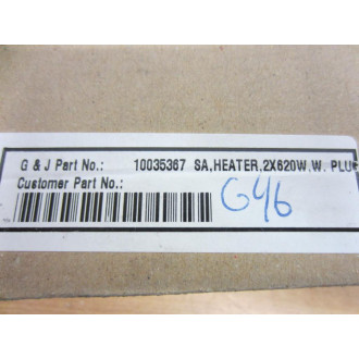 G & J 10035367 Heater