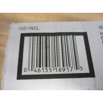 Sylvania S11 Clear Light Bulb 10NCL 10W 120V (Pack of 10)