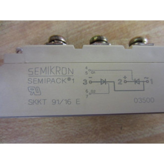 Semikron SKKT 9116 E Thyristor Module SKKT9116E - Used