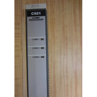 AEG Modicon C921 Comm Processor AS-C921-101 Rev A1 - Used