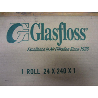 Glasfloss 24X240X1 Fiberglass Filter Media Roll