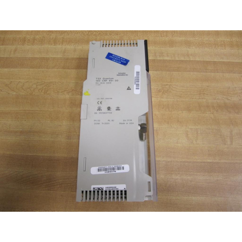 Schneider 140 CRP 931 00 RIO Head 140CRP93100 - Refurbished