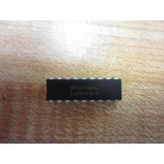 National Semiconductor LM3914N-1 Integrated Circuit (Pack of 4)