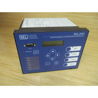 Schweitzer Engineering Laboratories SEL-2411 Controller 241101CA03C3C3C1100
