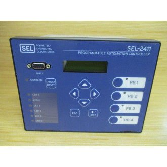 Schweitzer Engineering Laboratories SEL-2411 Controller 241101CA03C3C3C1100