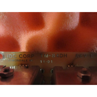 IDC TM-84DH Power Supply Control Board Rev E - Used