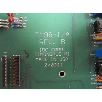 IDC TM98-IA CPU Board TM98IA - Used
