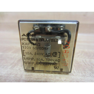 Potter & Brumfield KAP14AG120 Relay - Used