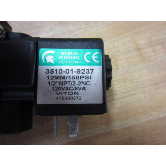 Spartan Scientific 3510-01-9237 Solenoid Valve - New No Box