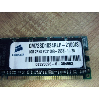 Corsair CM72SD1024RLP-2100S Memory Module CM72SD1024RLP2100S - Used