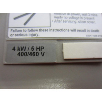 Square D ATV58HU72N4Z Altivar 58 TRX ATV-58HU72-N4Z - Used