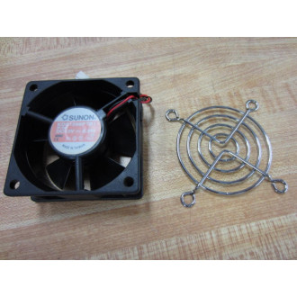 Sunon KDE1206PTB1 Fan With Grate - Used